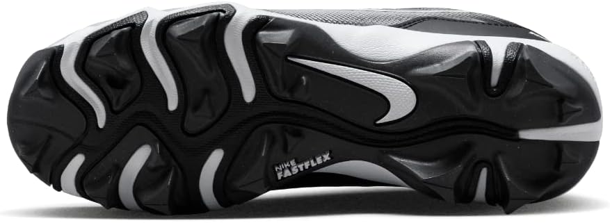 Nike Alpha Huarache 4 Keystone Men Black Molded Baseball Cleats DJ6524-011 Size 16