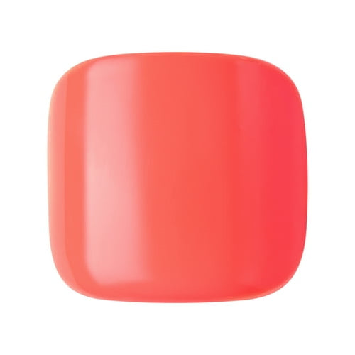 KISS imPRESS Color Square Press-On Toenails, Neon Orange, 24 Pieces