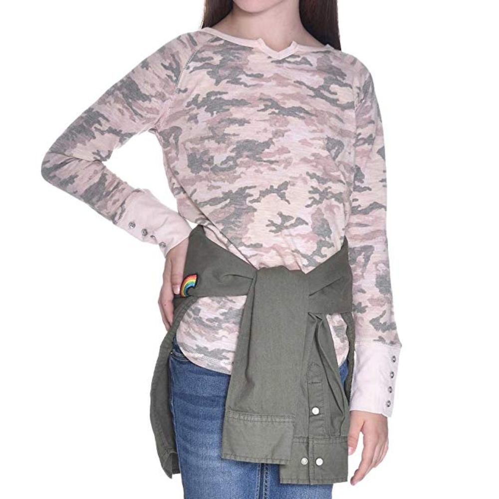 Tractr Big Girls' Two-Piece Layering Shirt Set