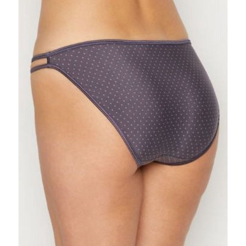 Vanity Fair Women's Illumination String Bikini Panty 18108, Total dot Print, X-Large/8