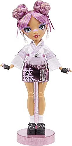 Rainbow High Lila Yamamoto- Mauve Purple Fashion Doll. 2 Designer Outfits to Mix & Match with Accessories, Great Gift for Kids 6-12 Years Old and Collectors