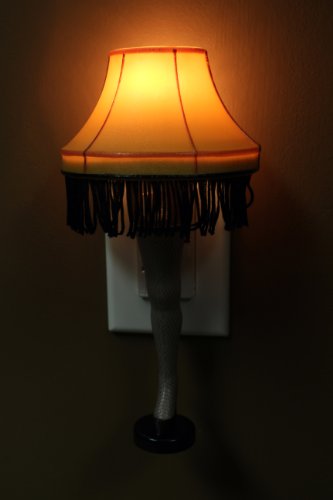 Neca 40054 A Christmas Story Leg Lamp Nightlight, Gold