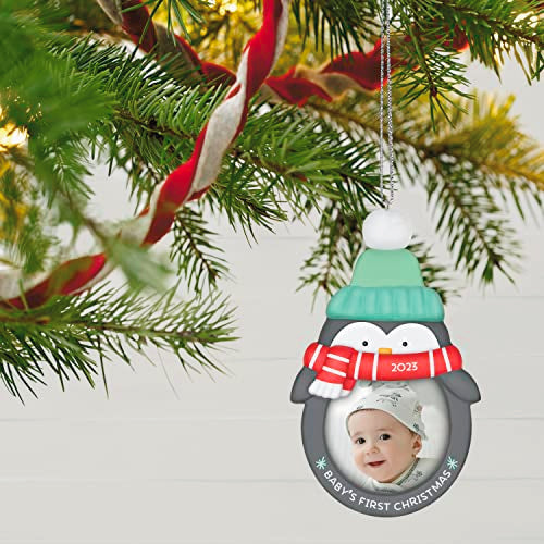 Hallmark Keepsake Christmas Ornament 2023, Baby's 1st Christmas Photo Frame