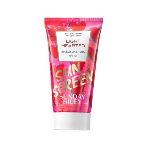 Sunday Riley Light Hearted Broad Spectrum SPF 30 Face Sunscreen EXP 03/2023