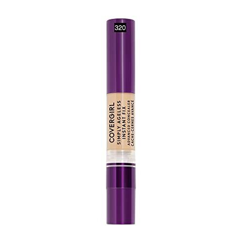 COVERGIRL Simply Ageless Instant Fix Advanced Concealer, 370 Tawny, 0.1 oz