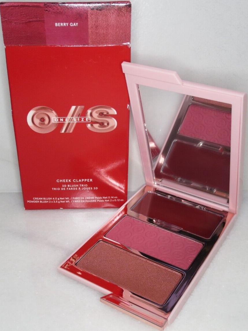 ONE/SIZE by Patrick Starrr Cheek Clapper 3D Blush Trio Palette, Size: 3.4 Oz, Berry Gay