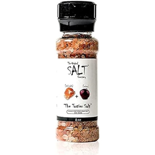 Kasa Style By The Original Salt Company Himalayan Rock Salt Grinder and Onion