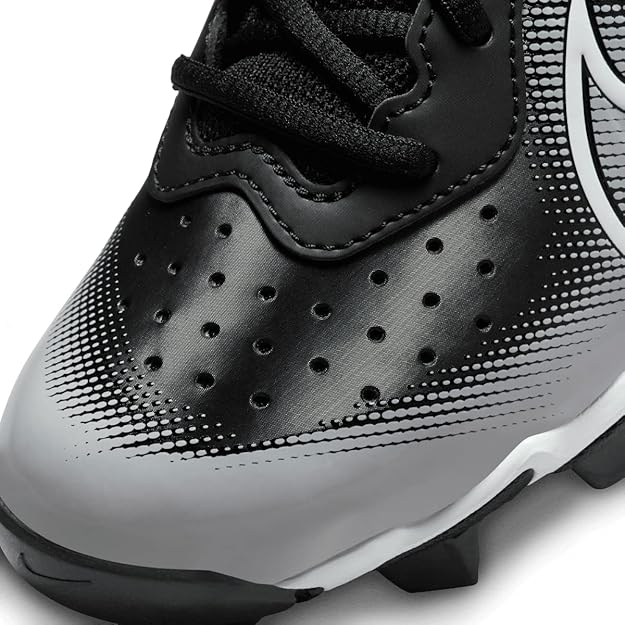 Nike Alpha Huarache 4 Keystone Men Black Molded Baseball Cleats DJ6524-011 Size 16
