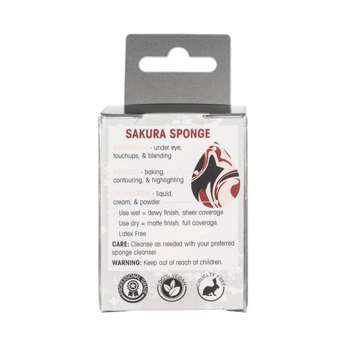 Japonesque Perfect Complexion Sakura Makeup Sponge, Multi-color