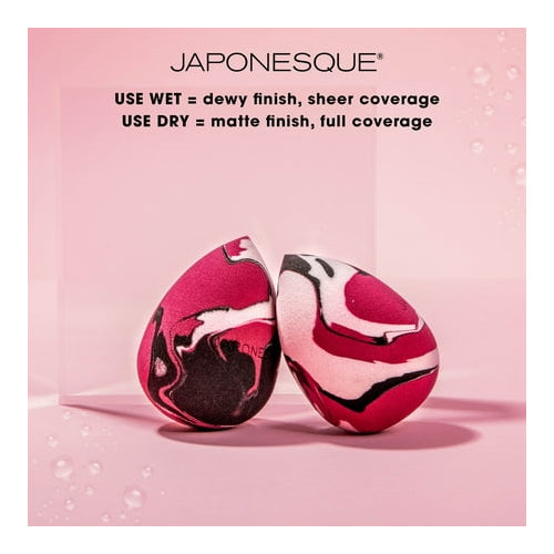 Japonesque Perfect Complexion Sakura Makeup Sponge, Multi-color