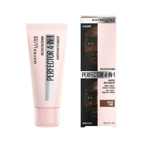 Maybelline Instant Age Rewind 4-In-1 Matte Foundation Makeup, Deep, 1 fl oz