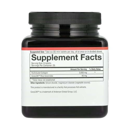 Youtheory Skin Collagen + Ceramides Dietary Supplement, 150 count