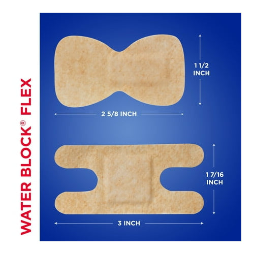 Band-Aid Brand Water Block Flex Finger Bandages, Assorted, 10 ct