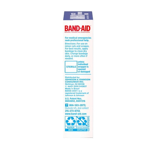 Band-Aid Brand Water Block Flex Finger Bandages, Assorted, 10 ct