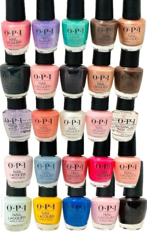 OPI Nail Lacquer Polish 0.5oz/ea Can't Find My Czechbook