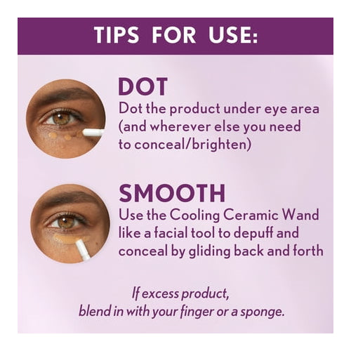 COVERGIRL Simply Ageless Triple Action Concealer, 370 Toasted Almond, 0.24 fl oz