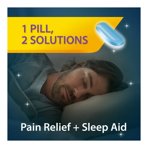 Unisom PM Pain Caplets (30 Ct), Acetaminphen & Diphenhydramine HCI