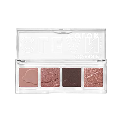 COVERGIRL Clean Fresh Clean Color Eyeshadow β Eyeshadow, Eyeshadow Palette, Shimmer Eyeshadow, Vegan Formula - Cool Berry, 4g (0.14 oz)
