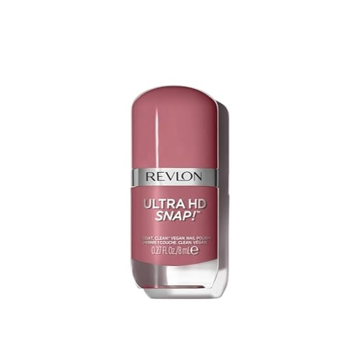 REVLON Ultra HD Snap Nail Polish, Glossy Nail Color, 100% Vegan Formula, No Base and Top Coat Needed, 032 Birthday Suit, 0.27 fl. Oz.