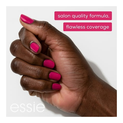 essie Salon Quality Vegan Nail Polish, Mid Tone Plum, 0.46 fl oz Bottle