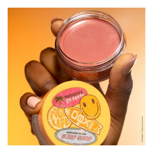 Lottie London X Outer Banks Kookproof Lip & Cheek Blush Balm, Dusky Pink, 20g