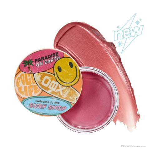 Lottie London X Outer Banks Kookproof Lip & Cheek Blush Balm, Dusky Pink, 20g