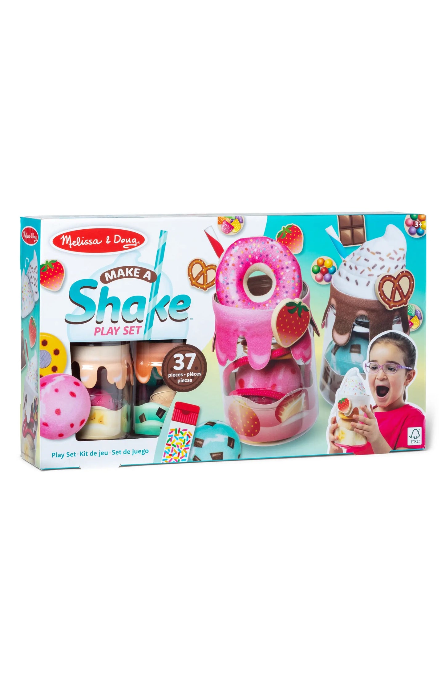 Melissa & Doug Make a Shake 278 Pcs Play Set