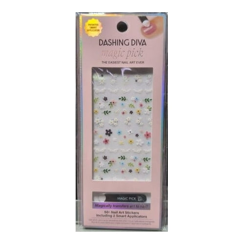 Dashing Diva Magic Pick 50+ Nail Art Stickers, Farmer's Market