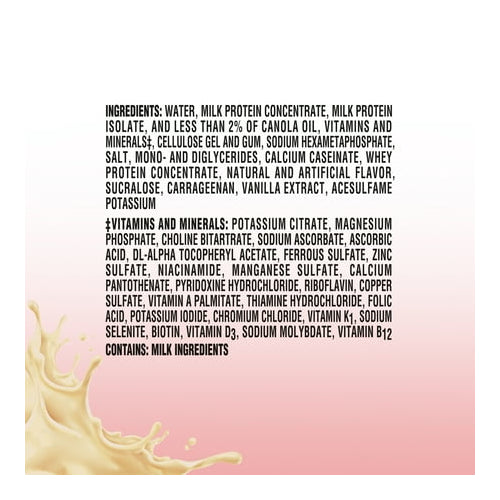 BOOST Max Protein Nutritional Shake, Very Vanilla, 30g Protein, 4 -11 FL OZ (325 mL) Cartons