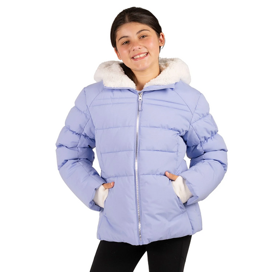 ZeroXposur  Amelia GIRLS Heavyweight Winter Puffer Jacket Winter Lilac Size 10/12