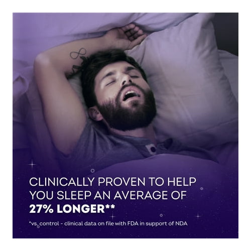 Vicks ZzzQuil Nighttime Sleep Aid Ultra Tablets, Doxylamine 25mg Sleeping Pills, 12 Count
