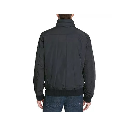 Tommy Hilfiger Men's Water Resistant Performance Bomber Jacket Size M Green