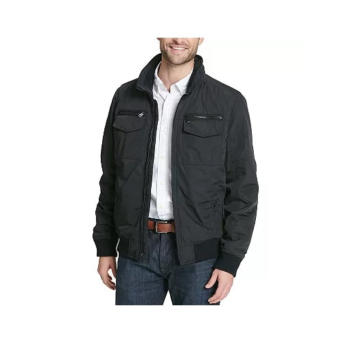 Tommy Hilfiger Men's Water Resistant Performance Bomber Jacket Size M Green