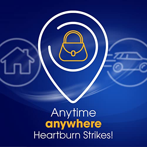 TUMS Antacid Smoothies Berry Fusion Tablets 60 Count EXP 04/2027