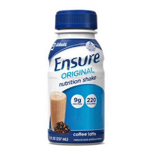 Ensure Liq Cffe Latte Btt Size 6/8z Ensure Balanced Nutrition Shake Coffee Latte 6 Pack 48 Fluid Ounce