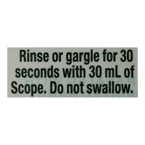 Crest Scope Classic Mouthwash 1.2 oz (Pack of 3)