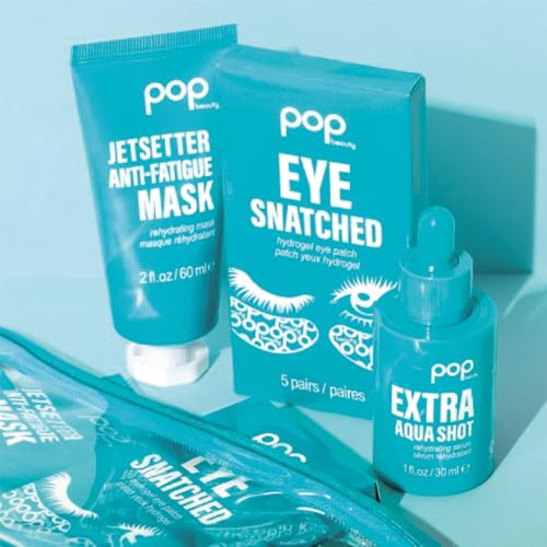POP Beauty JETSETTER ANTI-FATIGUE MASK - Powerful Replenishing Face Mask, Ceramides Deeply Moisturize Skin | 2 Fl Oz