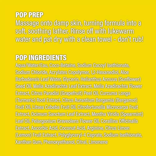 POP Beauty FIZZ JELLY CLEANSER - Textured Jelly Face Wash, Cleanses and Brightens Skin, Removes Makeup Residue | 3.4 Fl Oz