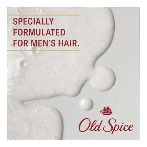 Old Spice Healthy Feeling Hair Shampoo for Men, Citrus Zest Scent with Vitamin C 22 fl oz for All Hair Types