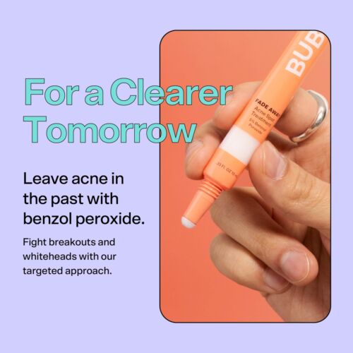 Bubble Skincare Fade Away Benzoyl Peroxide Acne Spot Treatment - Acne Treatment