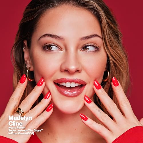 Revlon Super Lustrous Lip Gloss, Non-Sticky, Hydrating, High Shine Finish, 310 Choco Crush, 0.13 oz
