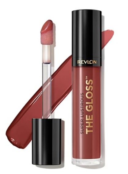 Revlon Super Lustrous Lip Gloss, Non-Sticky, Hydrating, High Shine Finish, 270 Indulge In It, 0.13 oz