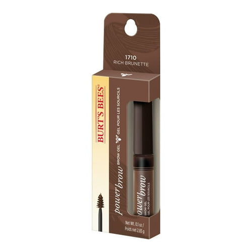 Burts Bees Brow Gel, Rich Brunette, 0.1 Ounce