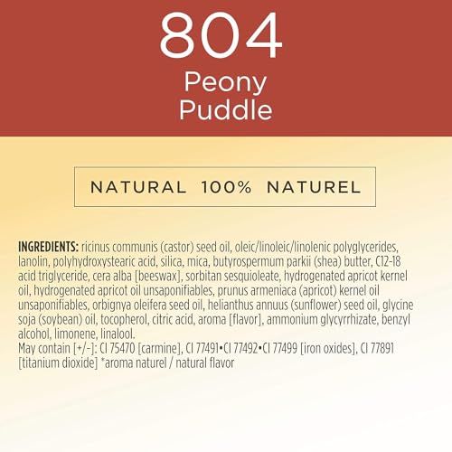 Burts Bees Peony Puddle Liquid Lipstick, 0.21 OZ