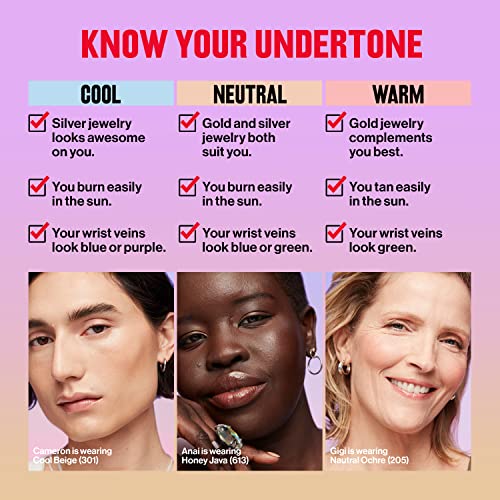 Revlon Illuminance Skin-Caring Liquid Foundation, Hyaluronic Acid, Hydrating and Nourishing Formula with Medium Coverage, 513 Brown Suede, 1 fl oz