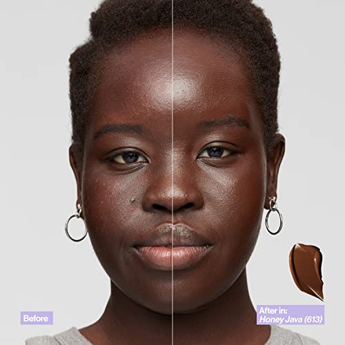 Revlon Illuminance Skin-Caring Liquid Foundation, Hyaluronic Acid, Hydrating and Nourishing Formula with Medium Coverage, 609 Sienna, 1 fl oz