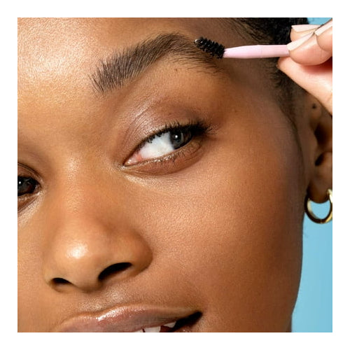 Lottie London Mega Brow Enhancer, Brow Shaping Gel Wax & Brush Set, Clear, 0.11 oz