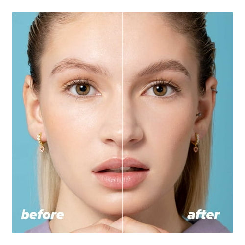 Lottie London Mega Brow Enhancer, Brow Shaping Gel Wax & Brush Set, Clear, 0.11 oz