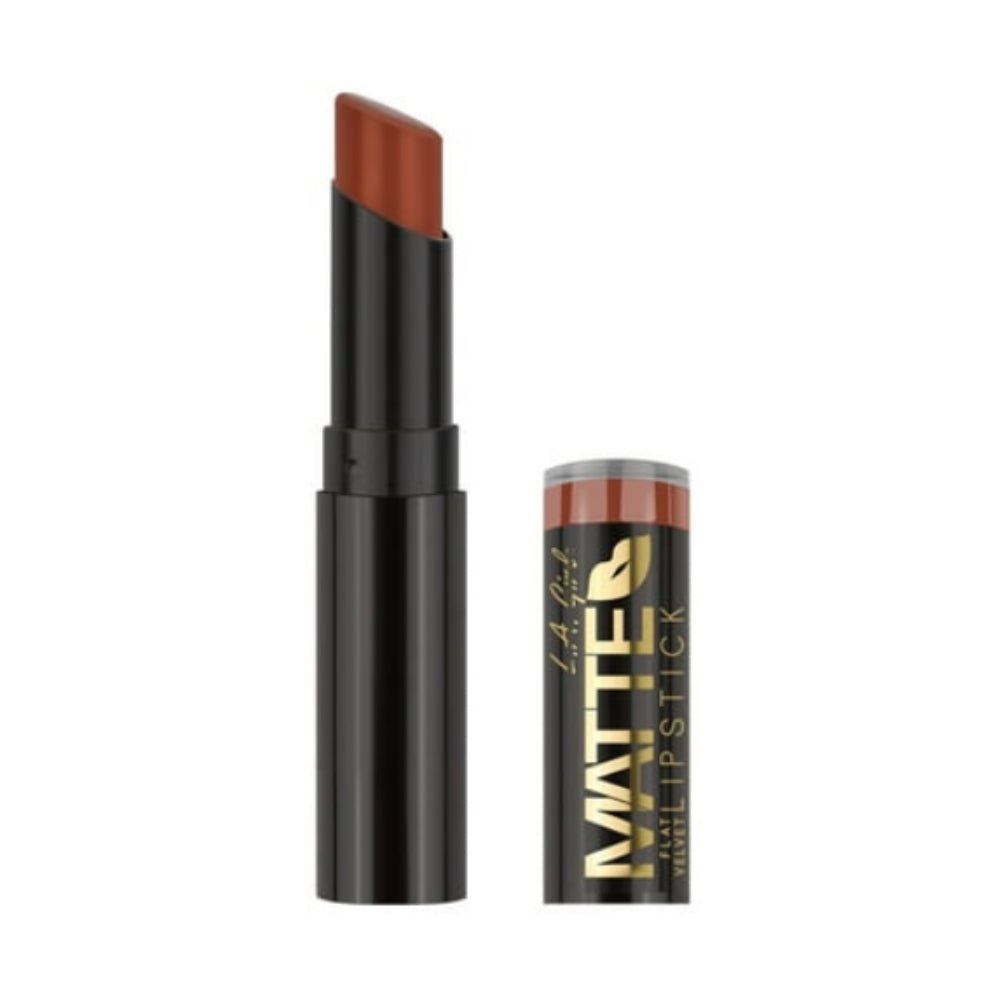 LA Girl Matte Lipstick, Saucy 0.10 oz