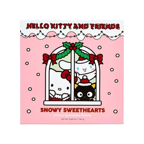 The Créme Shop x Hello Kitty And Friends Snowy Sweethearts Eyeshadow Palette